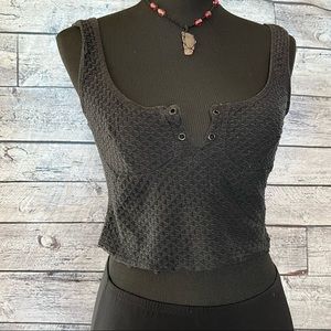 80's crop top size medium